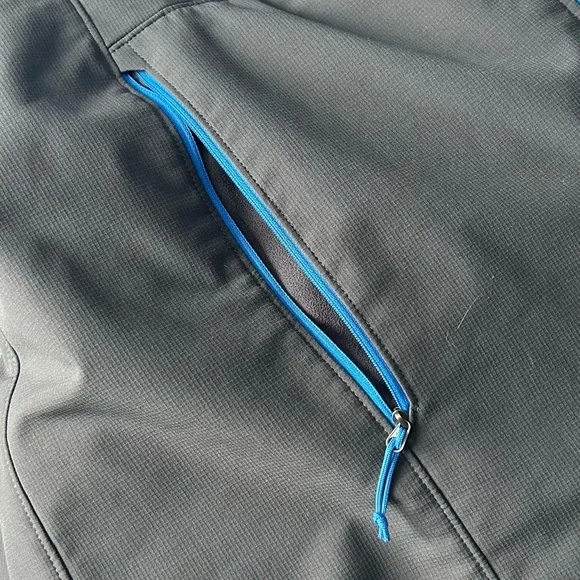 The North Face Black Jacket with Blue Highlights - Picture 13 of 14